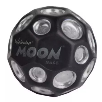 WABOBA 幻夜月亮彈力球(黑銀)